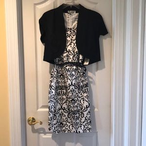 Dress with bolero
